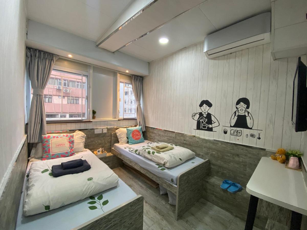 Hong Kong Hostel Bagian luar foto